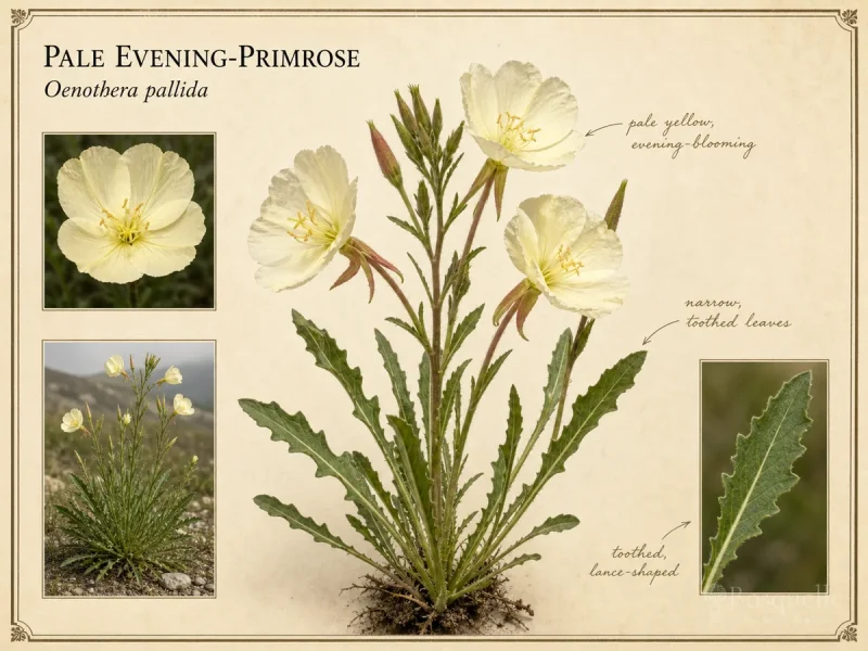 Pale Evening-Primrose (Oenothera pallida)