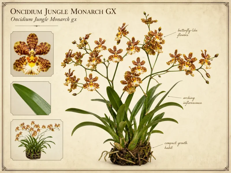 Oncidium Jungle Monarch gx