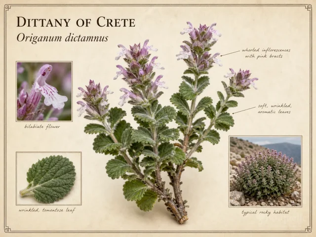 Dittany of Crete (Origanum dictamnus)