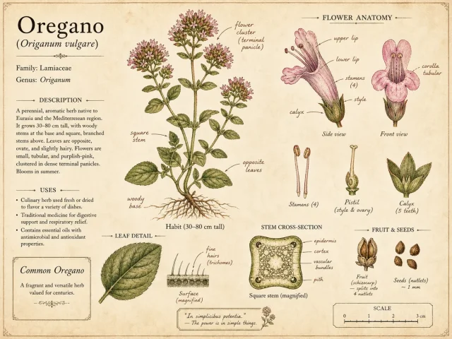 Oregano (Origanum vulgare)
