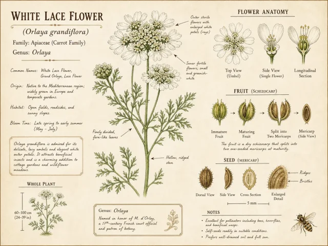 White Lace Flower
