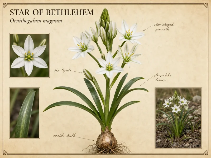 Star of Bethlehem (Ornithogalum magnum)