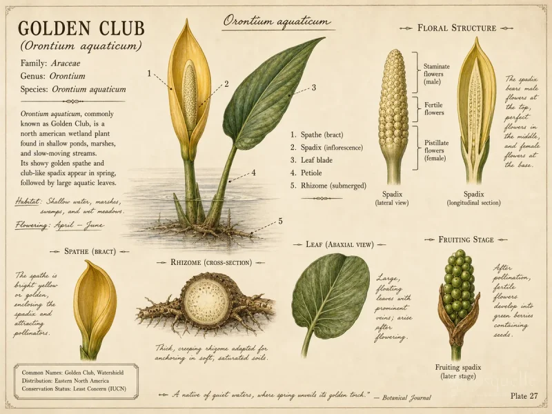 Golden Club (Orontium aquaticum)