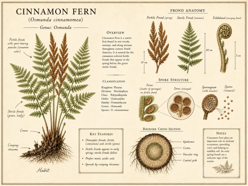 Cinnamon Fern (Osmunda cinnamomea)