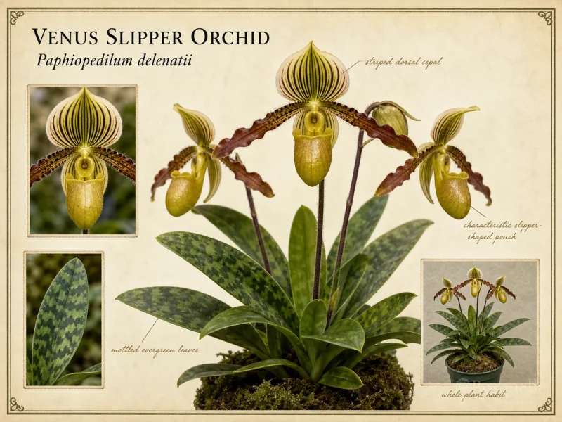 Venus Slipper Orchid