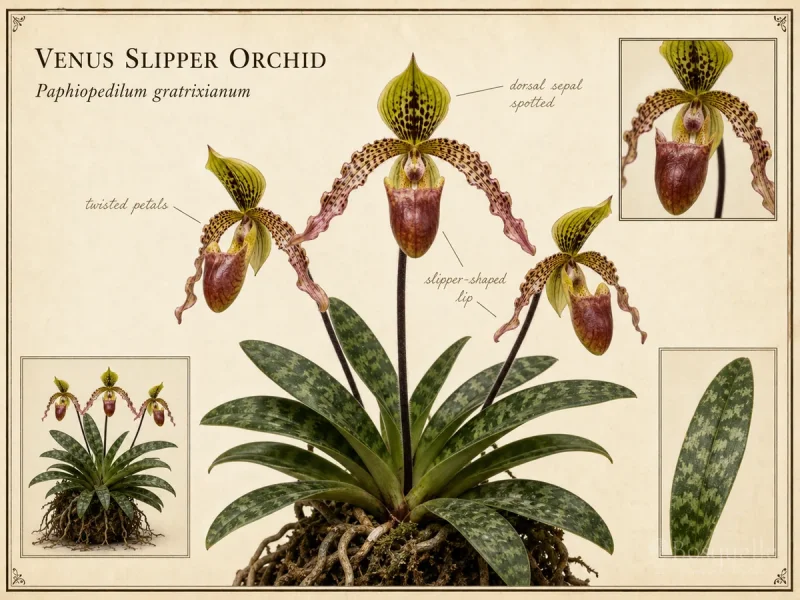 Venus Slipper Orchid