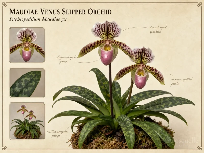 Maudiae Venus Slipper Orchid