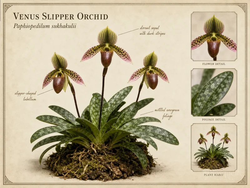 Venus Slipper Orchid