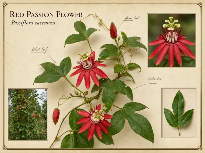 Red Passion Flower