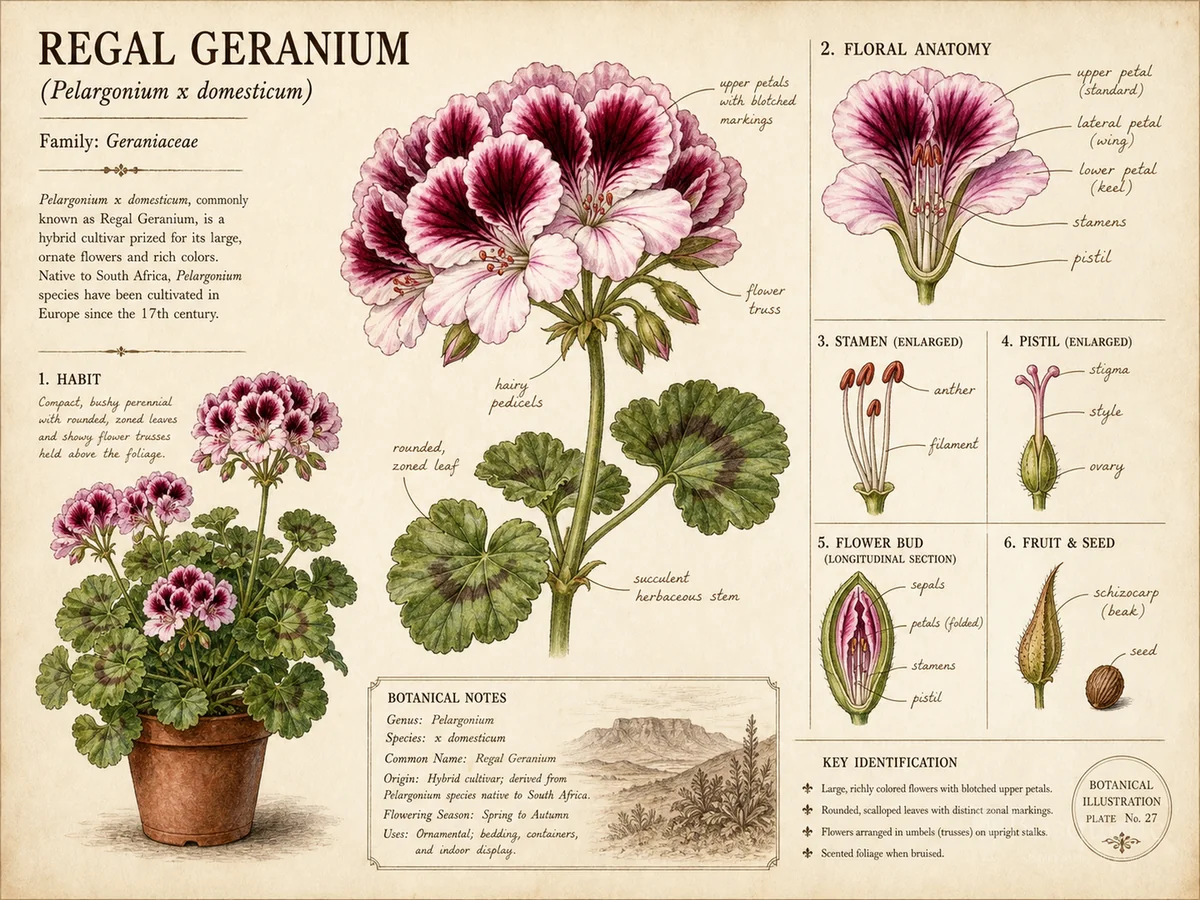 Regal Geranium — Regal / Martha Washington (6)