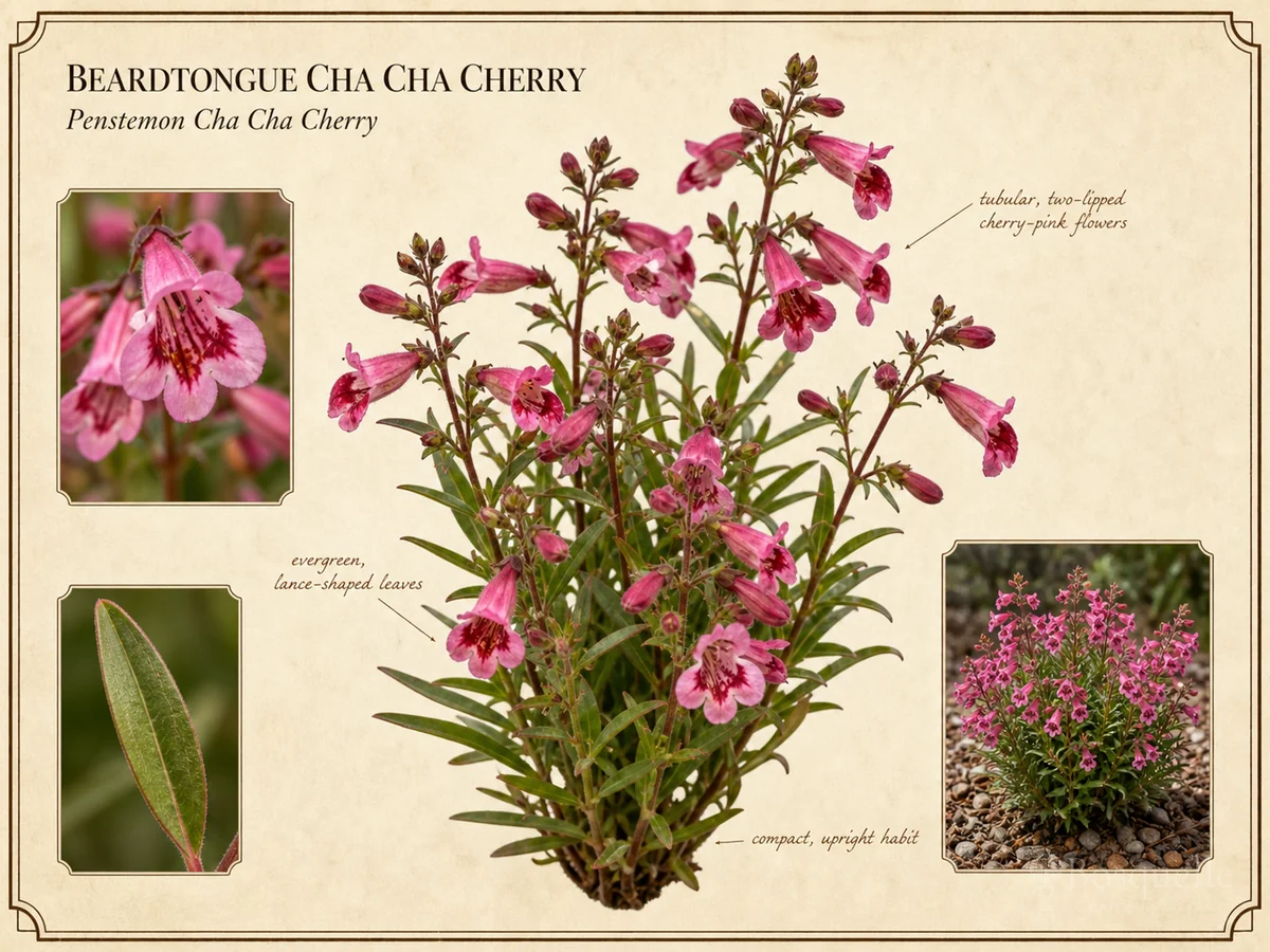 Beardtongue Cha Cha Cherry