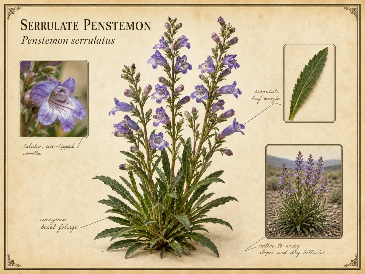 Serrulate Penstemon