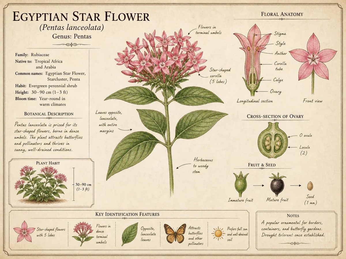 Egyptian Star Flower