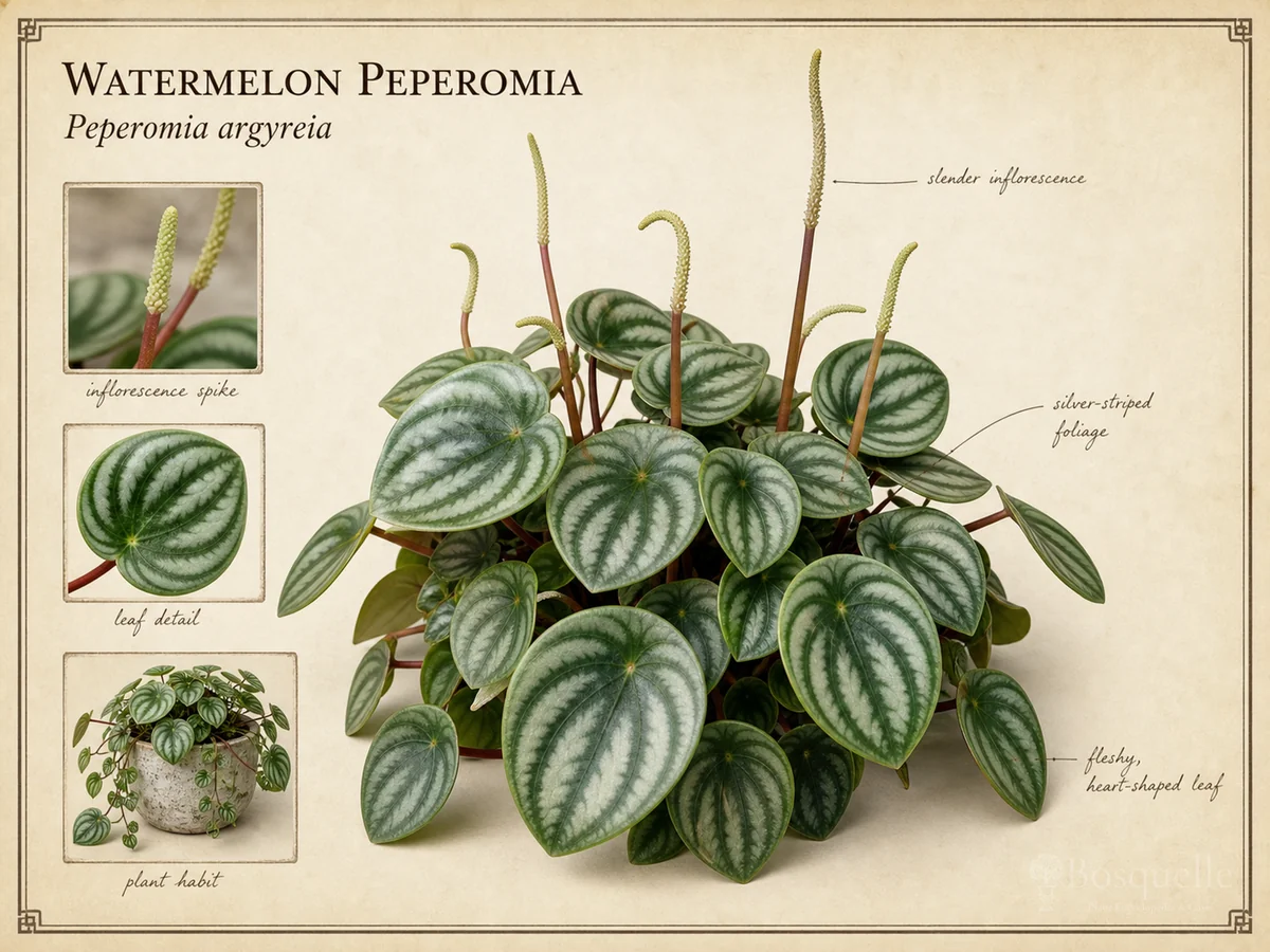 Watermelon Peperomia — Watermelon stripes (1)