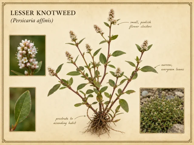 Lesser Knotweed (Persicaria affinis)