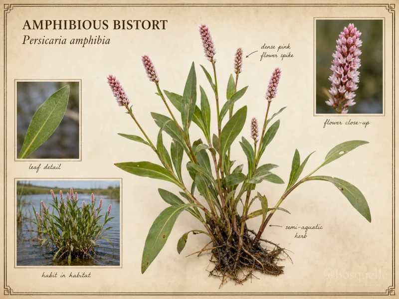 Amphibious Bistort (Persicaria amphibia)
