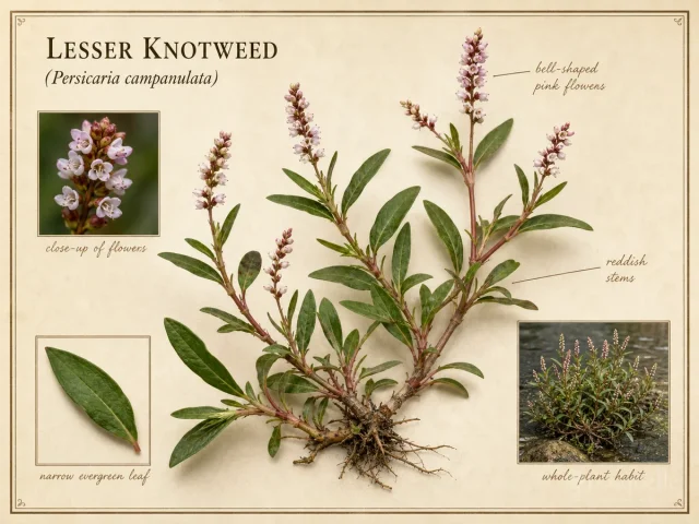 Lesser Knotweed (Persicaria campanulata)
