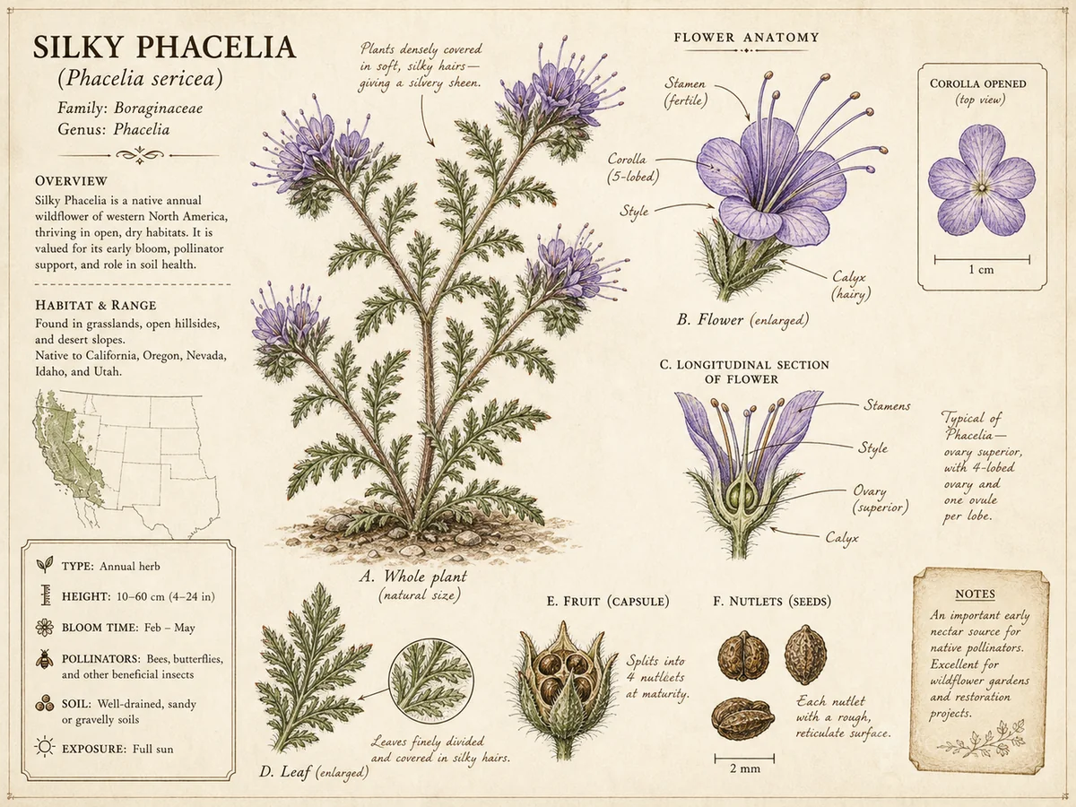 Silky Phacelia