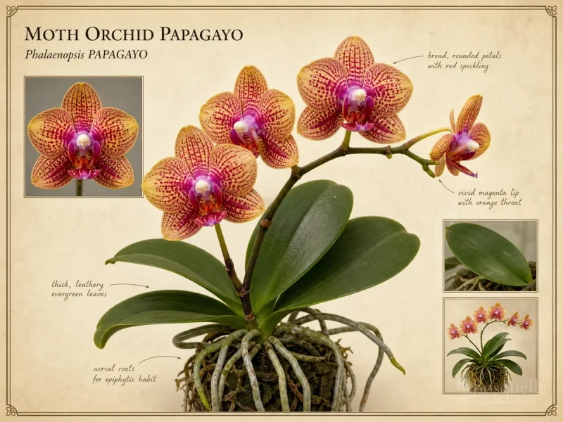 Moth Orchid PAPAGAYO (Phalaenopsis PAPAGAYO)