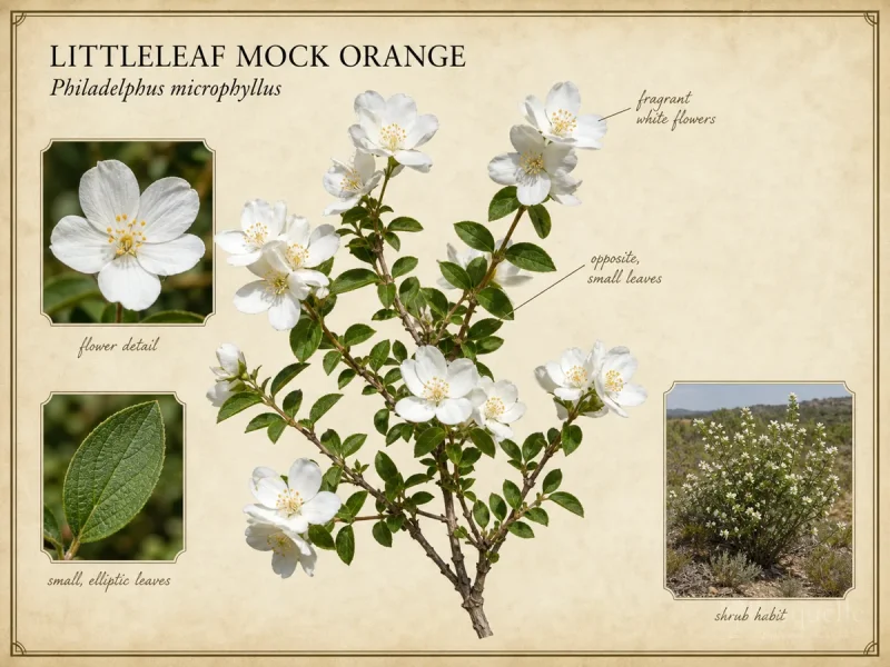 Littleleaf Mock Orange (Philadelphus microphyllus)