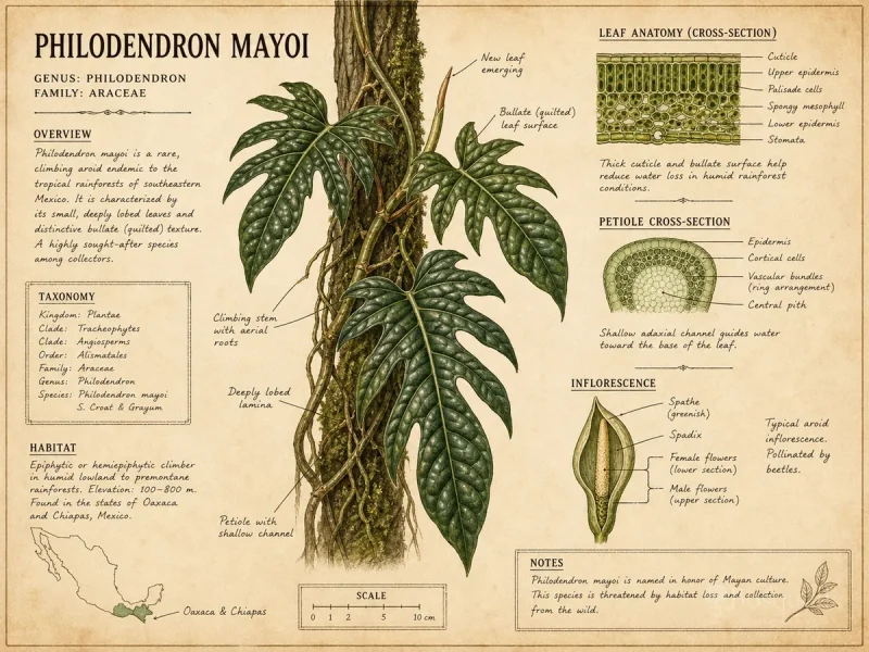 Philodendron mayoi