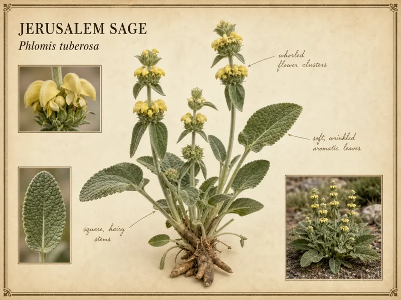 Jerusalem Sage (Phlomis tuberosa)