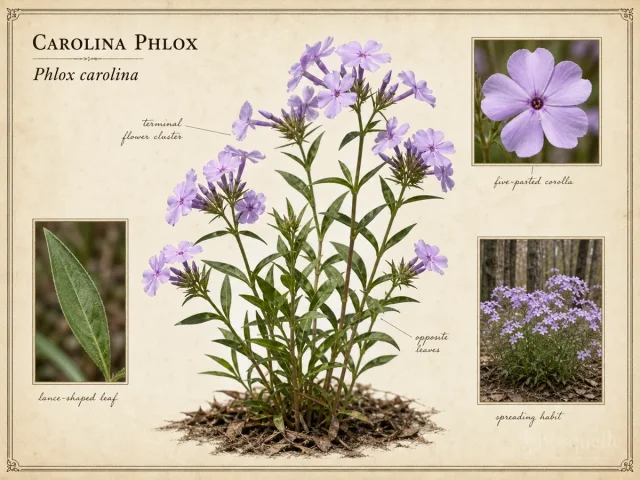 Carolina Phlox — Moss, woodland, and annual extras