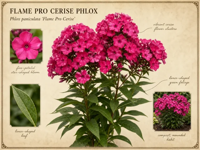 Flame Pro Cerise Phlox
