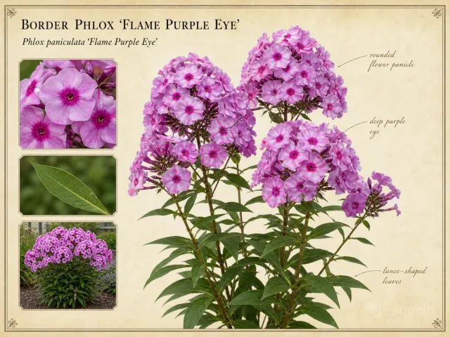 Border Phlox 'Flame Purple Eye'