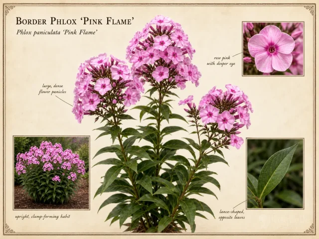 Border Phlox 'Pink Flame'