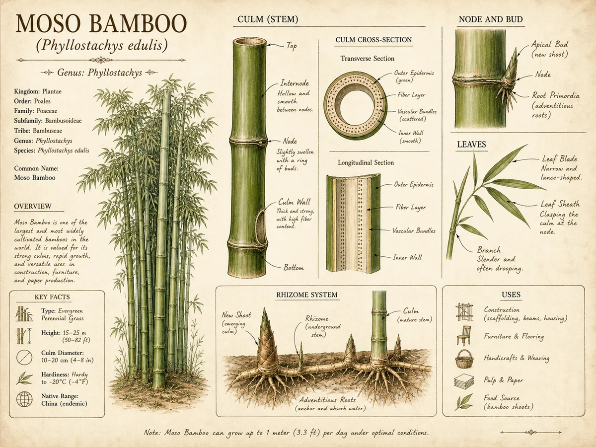 Moso Bamboo — How to harvest and cook bamboo shoots