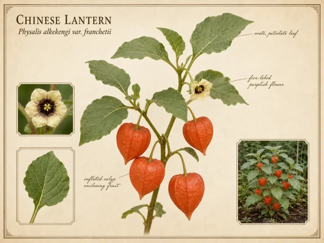 Chinese Lantern (Physalis alkekengi var. franchetii)