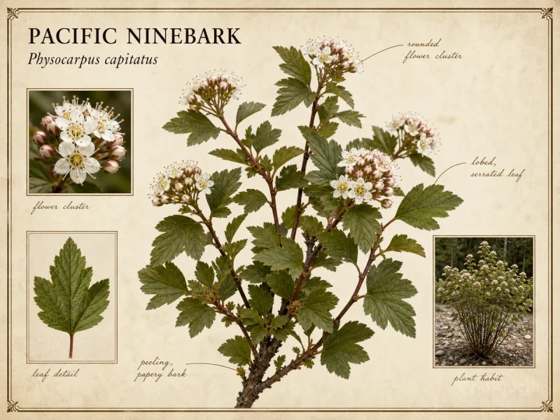 Pacific Ninebark — Prune after the spring clusters, or cut to the gr…