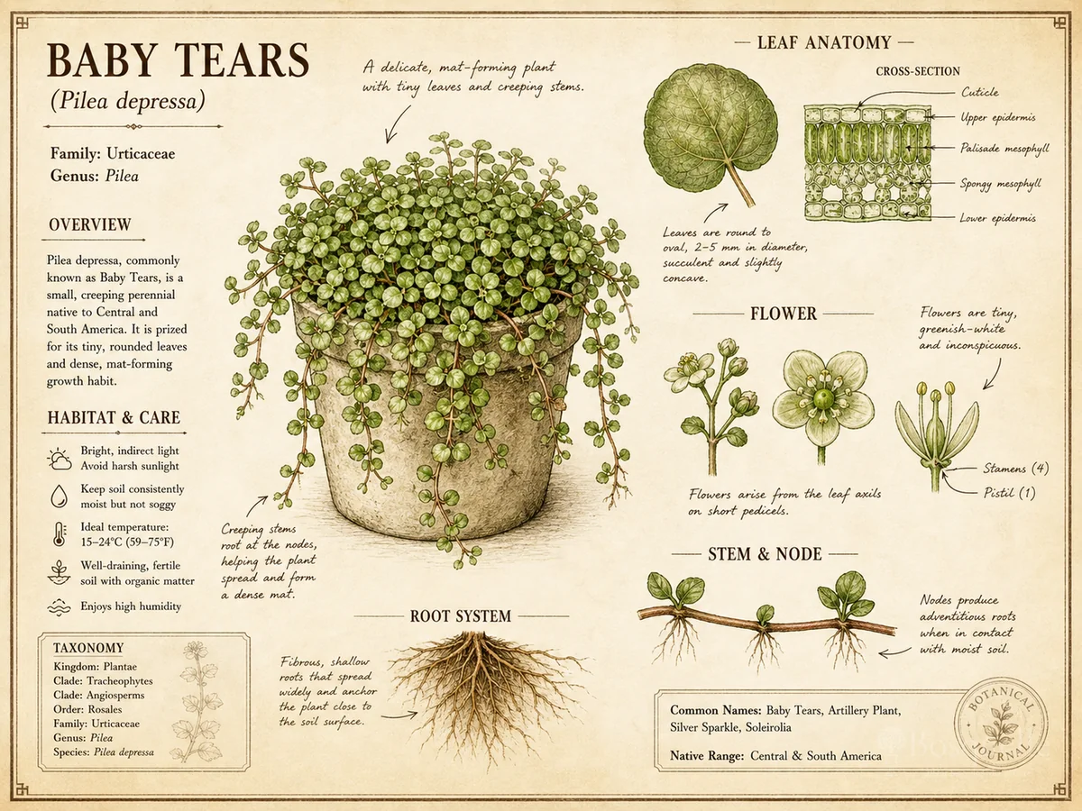 Baby Tears (Pilea depressa)