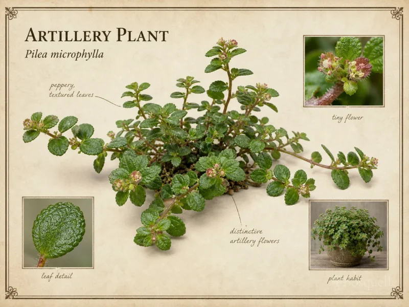 Artillery Plant (Pilea microphylla)