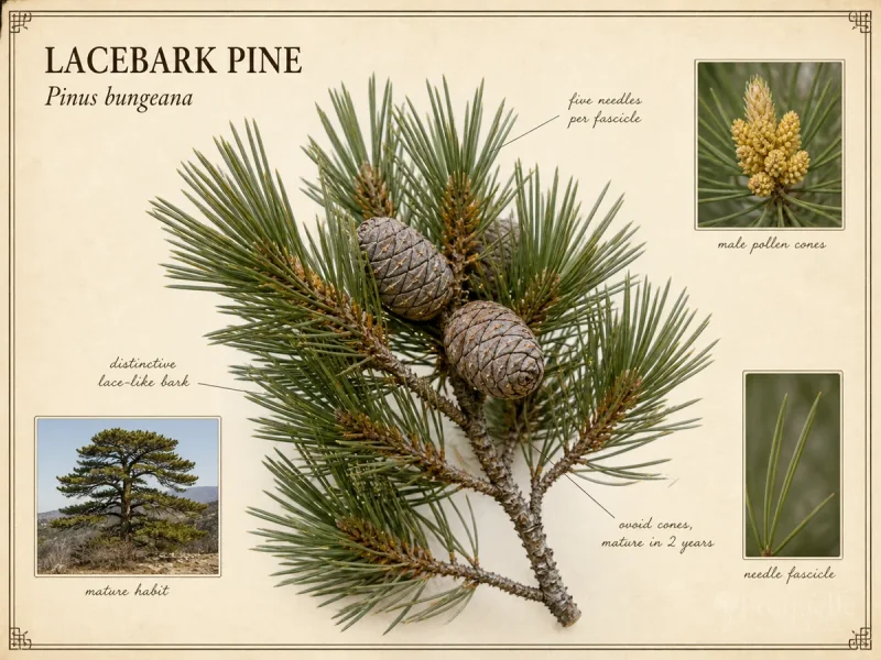 Lacebark Pine (Pinus bungeana)