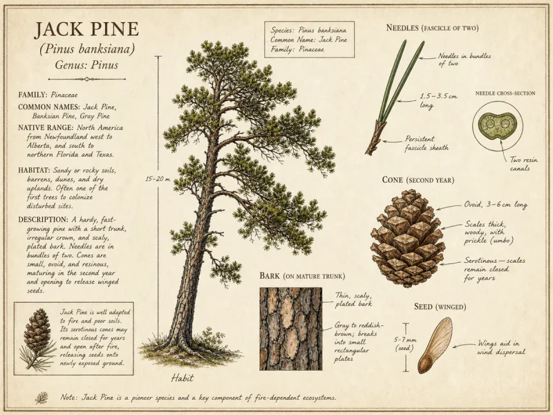 Jack Pine (Pinus banksiana)
