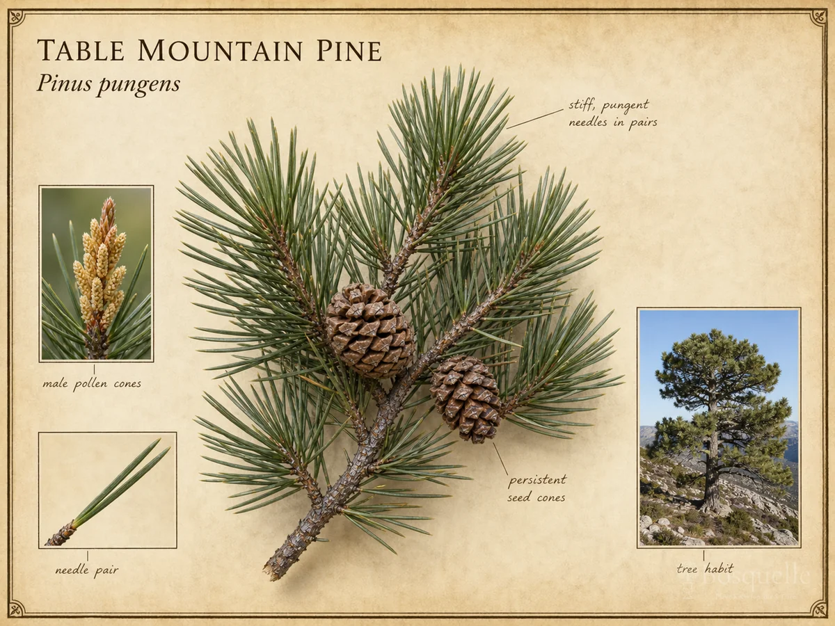 Table Mountain Pine (Pinus pungens)