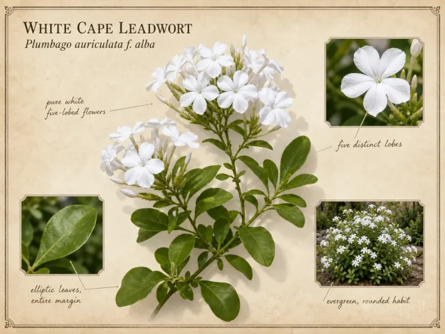 White Cape Leadwort