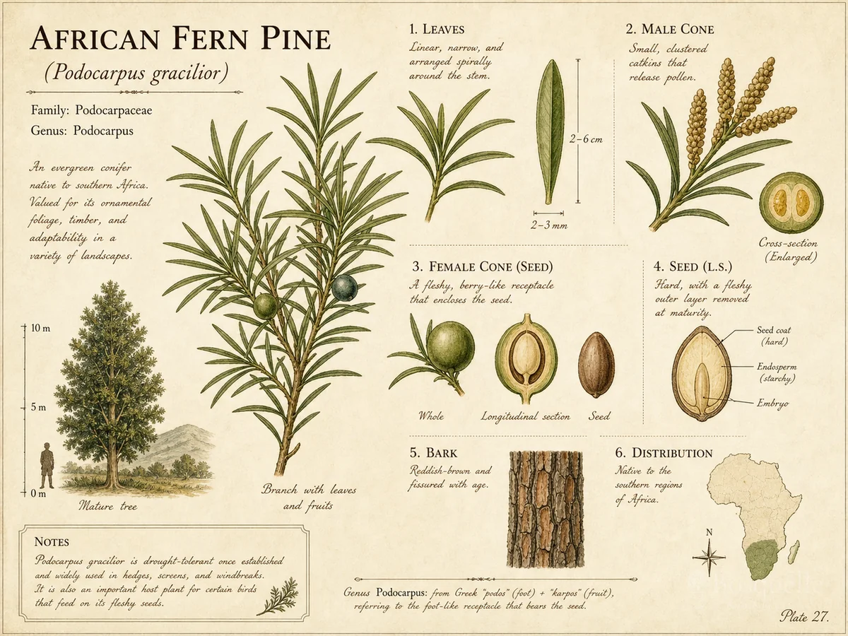 African Fern Pine