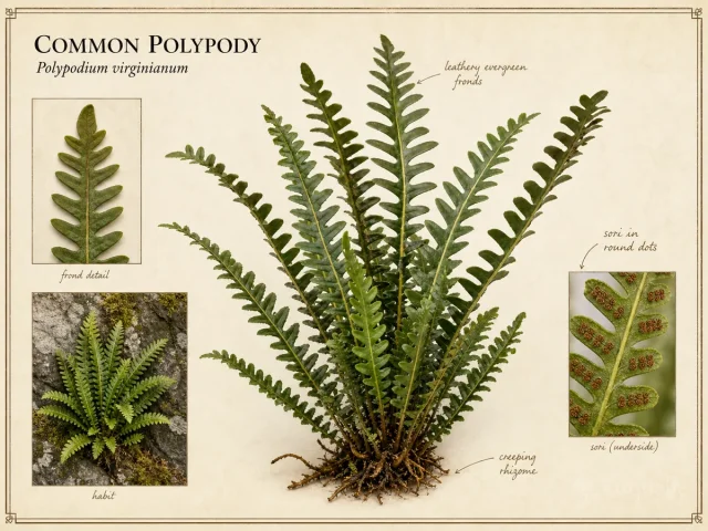 Common Polypody (Polypodium virginianum)