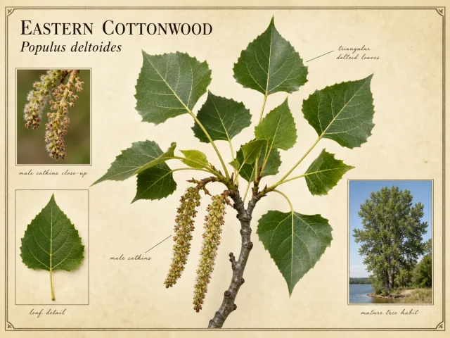 Eastern Cottonwood (Populus deltoides)
