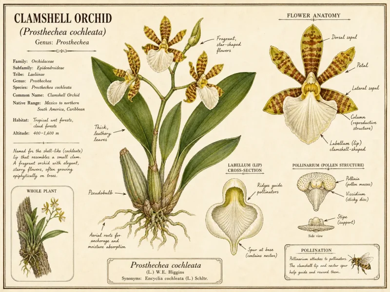 Clamshell Orchid