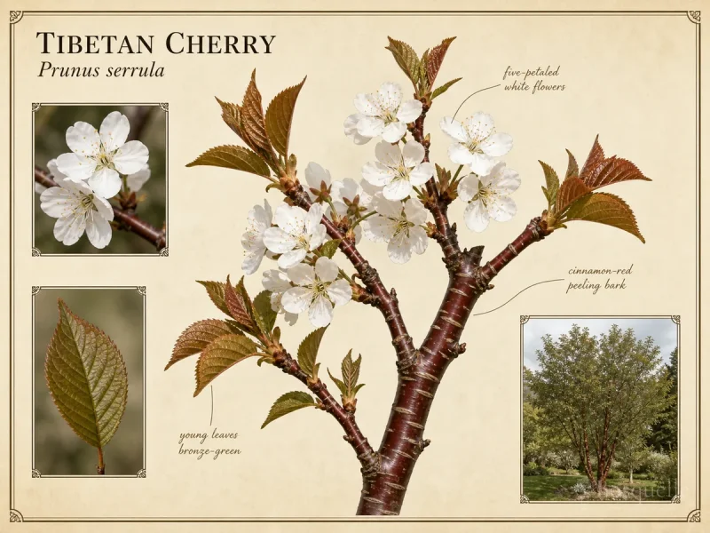 Tibetan Cherry (Prunus serrula)
