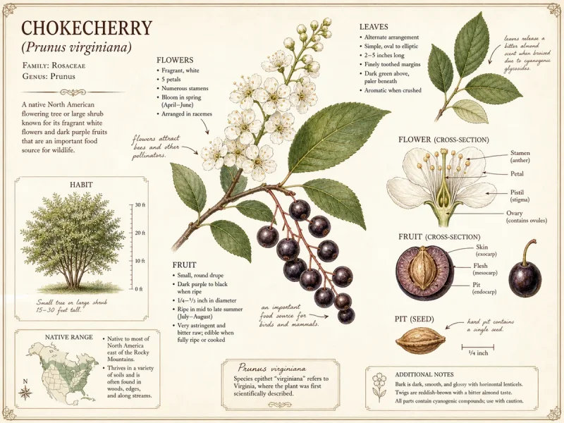 Chokecherry (Prunus virginiana)
