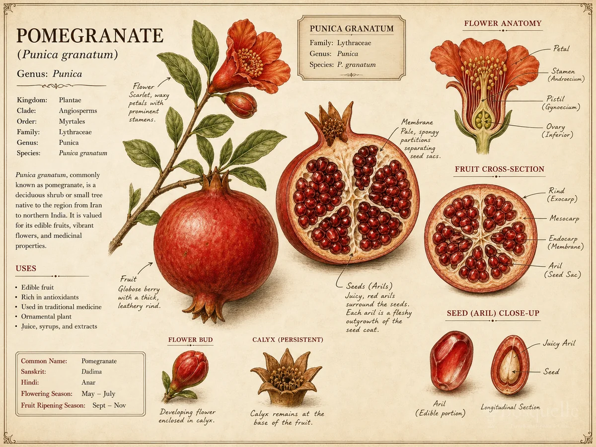 Pomegranate (Punica granatum)