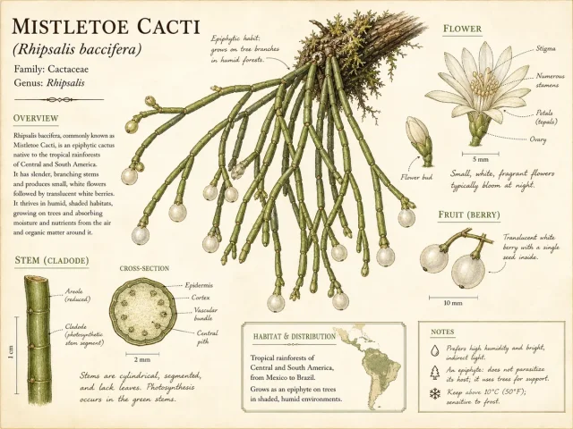 Mistletoe Cacti