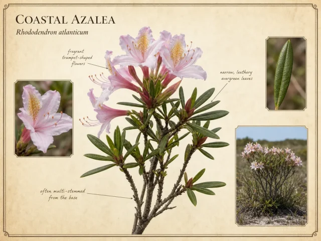 Coastal Azalea (Rhododendron atlanticum)