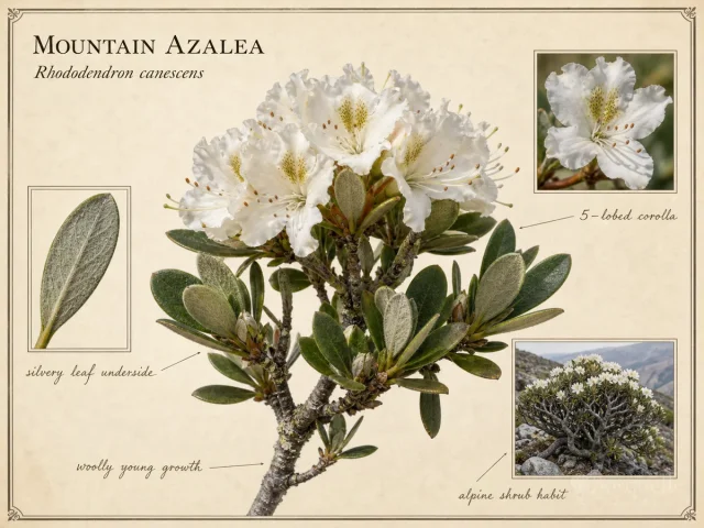 Mountain Azalea (Rhododendron canescens)