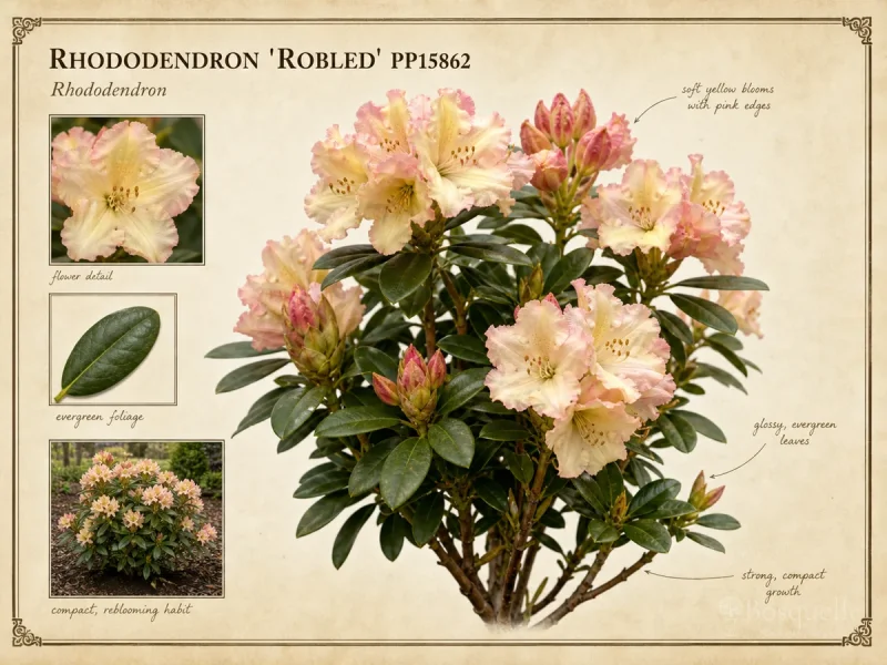 Rhododendron ‘Robled’ PP15862 (Rhododendron Encore® Autumn Chiffon®)